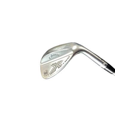 Used Callaway X FORGED WEDGE 60 Golf Wedge Mens RH Lob Wedge 11479-S000407255