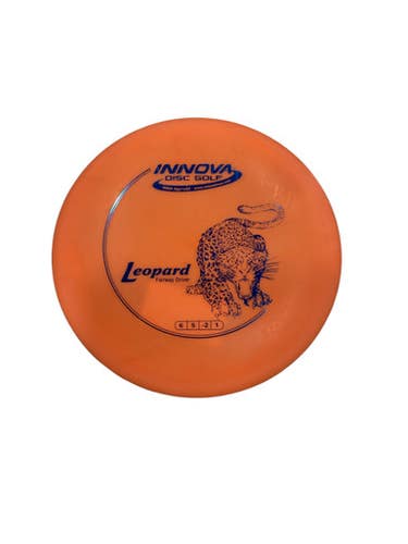 Used Innova LEOPARD DX Disc Golf Driver Orange 11884-S000054588