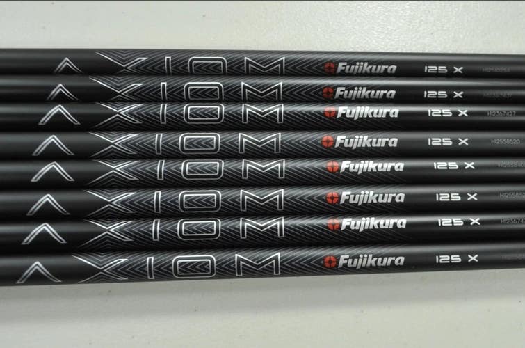 Fujikura Axiom Velocore 125g X Stiff NEW 8pc Shaft Set Graphite .370 # 196240