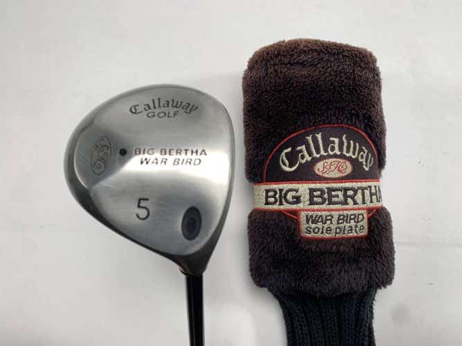 Callaway Big Bertha Warbird 5 Fairway Wood 18* RCH 96 Regular Mens RH HC