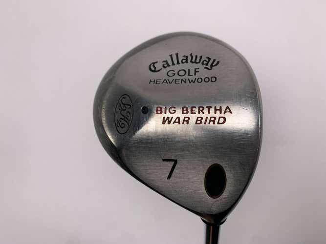Callaway Big Bertha Warbird 7 Fairway Wood 21* Memphis 10 Regular Steel Mens RH