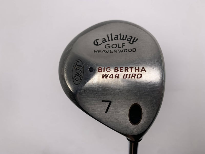 Callaway Big Bertha Warbird 7 Fairway Wood 21* Memphis 10 Regular Steel Mens RH