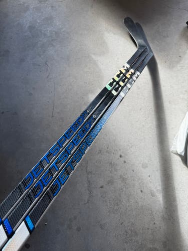 2 Pack 75 Flex P29 Senior CCM Jetspeed FT6 Pro Left Hand Hockey Stick Pro Stock (New)
