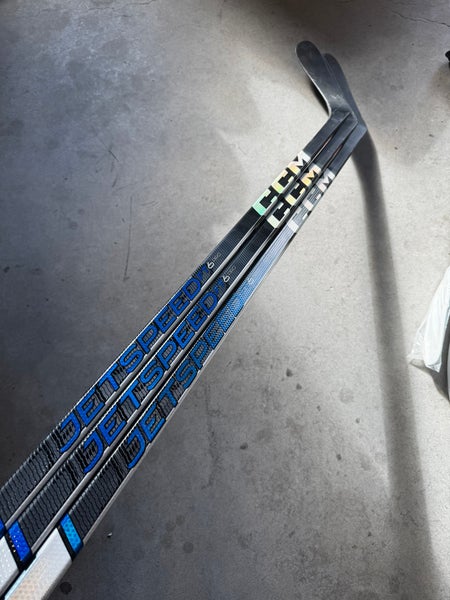 2 Pack 75 Flex P29 Senior CCM Jetspeed FT6 Pro Left Hand Hockey Stick Pro Stock (New)