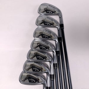 Callaway Apex CF 16 Iron Set 5-PW+GW Recoil Dart F3 75g Regular RH +1/2''