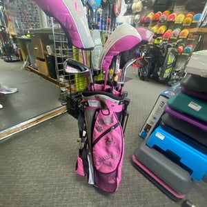 Used Callaway XJ PINK SET 6-8 Jr Package Set RH None 7 Piece 11793-S000257338