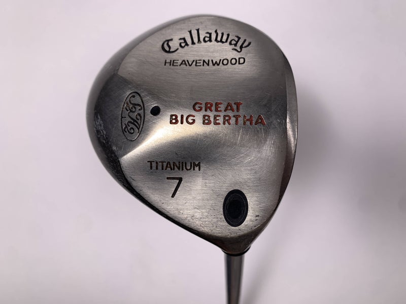 Callaway Original Great Big Bertha 7 Fairway Wood 21* BB UL Senior Graphite RH
