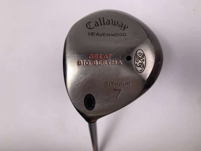 Callaway Original Great Big Bertha 7 Fairway Wood 21* BB UL Regular Mens LH