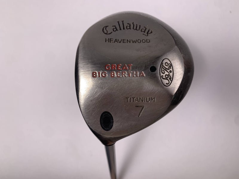 Callaway Original Great Big Bertha 7 Fairway Wood 21* BB UL Regular Mens LH