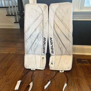 Bauer Vapor X5 Pro Intermediate Large Goalie Leg Pads 32+ (Used)