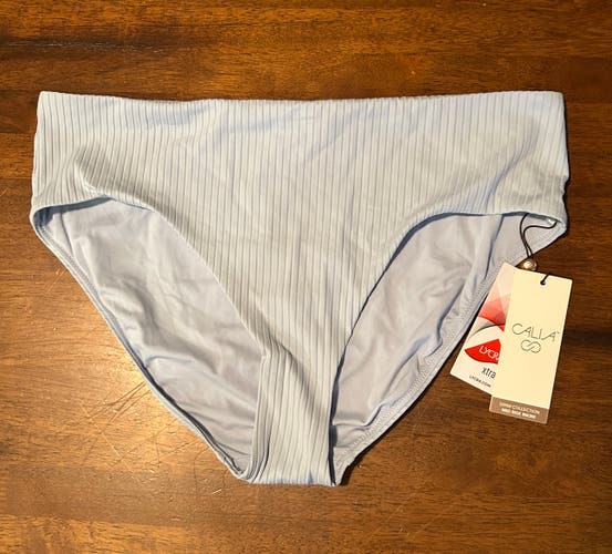 CALIA Light Blue Large Women's Swim Bottoms (New)