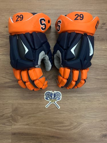 2025 ACC CHAMPIONS SYRACUSE ORANGE LACROSSE GLOVES