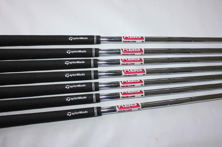 NEW KBS TOUR LITE 4-PWIRON SHAFTS - REGULAR STEEL - 0.355" TAPER