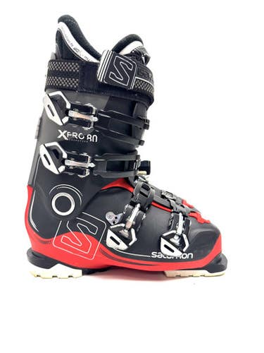 Used Salomon X PRO 80 Mens DH Ski Boot Black 265 MP - M08.5 - W09.5 11860-S000299857