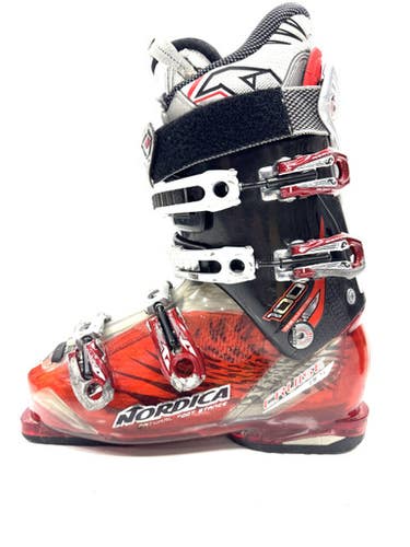 Used Nordica CRUISE NFS Mens DH Ski Boot Red 275 MP - M09.5 - W10.5 11860-S000299858