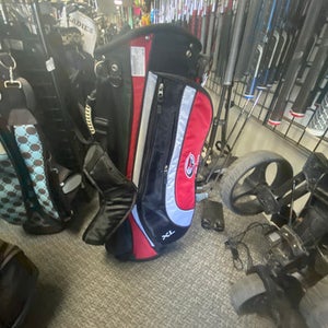 Used Top Flite Mens Stand Bag Black 11793-S000254627