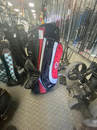 Used Top Flite Mens Stand Bag Black 11793-S000254627