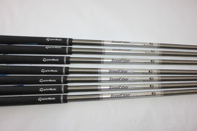 AEROTECH STEELFIBER 4-PW IRON SHAFTS - STIFF GRAPHITE - 0.355"