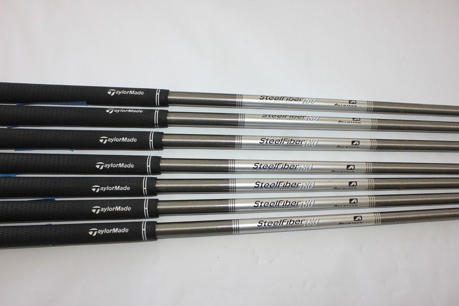 AEROTECH STEELFIBER 4-PW IRON SHAFTS - STIFF GRAPHITE - 0.355"