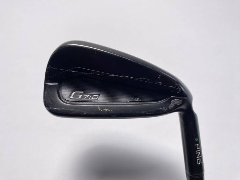 Ping G710 Single 4 Iron Green Dot 2* Up AeroTech SteelFiber i80 Regular Mens RH