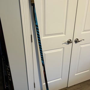 NHL used Senior Warrior Covert QRL Left Hand Hockey Stick Mid Pattern Pro Stock