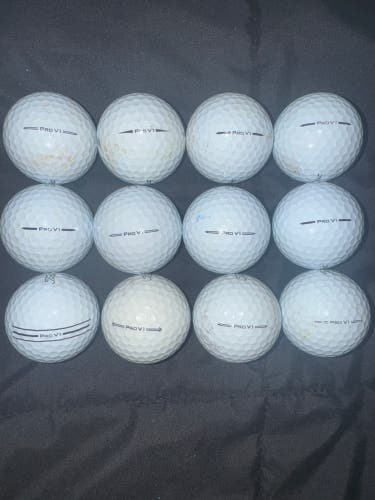 Titleist Pro V1 Balls 12 Pack (1 Dozen) (Barely Used)