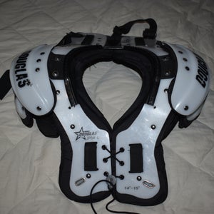 Douglas JP34 Football Shoulder Pads, Youth Large (14-15") - Top Condition!