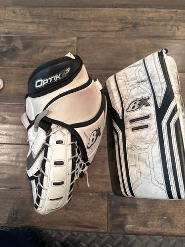 Brian’s glove and blocker set