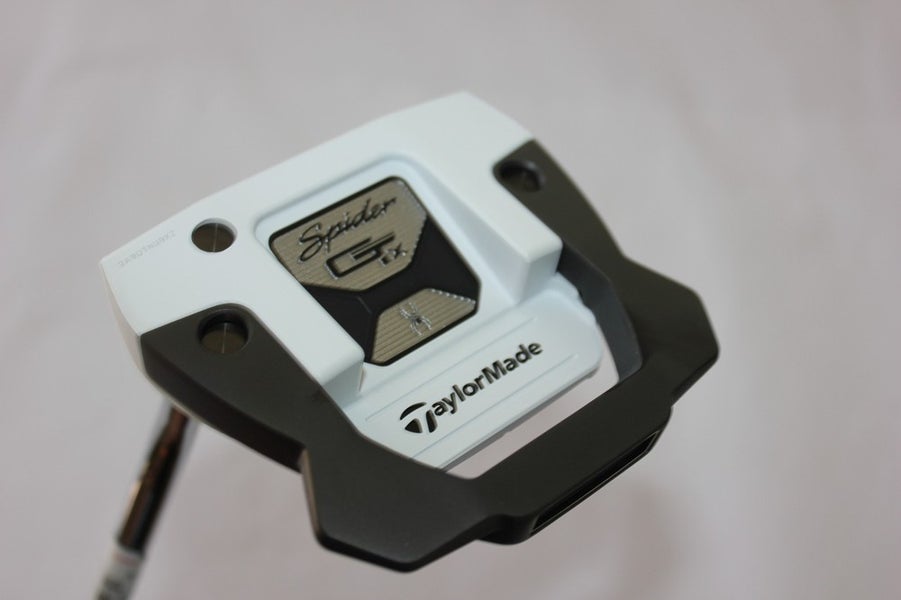 TAYLORMADE SPIDER GTx DOUBLE BEND PUTTER - 35" - WHITE *LEFT HAND*