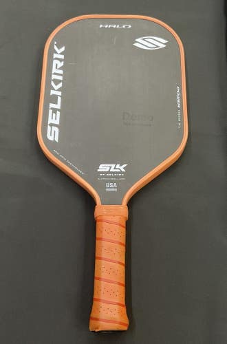 SLK Halo Power 13mm XL Pickleball Paddle (Etched Demo)