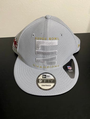 New Era Kansas City Chiefs Super Bowl LIV Champions 9Fifty Snapback Hat Quantity of two