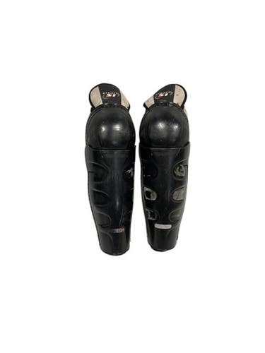Used Easton STEALTH S1 Senior Shin Guards Black 14" 11847-S000030499