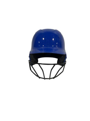 Used Evoshield HELMET Batting Helmet w/Mask Royal Blue MD 11847-S000030484