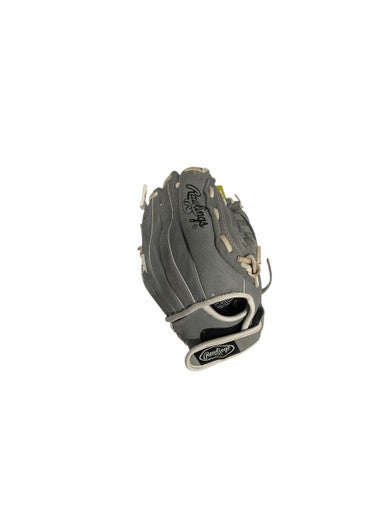 Used Rawlings HIGH BB/SB Glove RH Throw Grey 10 1/2" 11847-S000030480