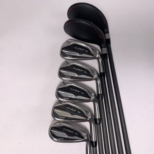 Cobra Air X 2023 Hybrid Iron Set 4h-5h-6-9+SW Ultralite 45g Senior Graphite RH