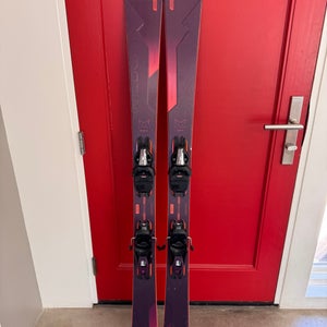 Women's 2024 Elan 152 cm All Mountain Wildcat 82 C Skis With ELW 9.0 Bindings (Used)