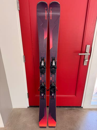 Women's 2024 Elan 152 cm All Mountain Wildcat 82 C Skis With ELW 9.0 Bindings (Used)