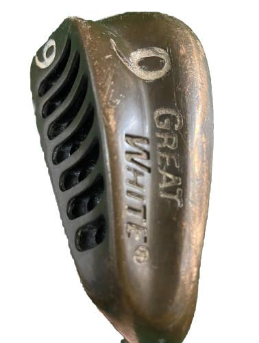 Tiger Shark Golf Great White BeCu 9 Iron Pat Simmons RH Regular Graphite 36"