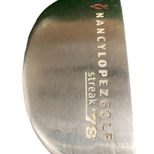 Nancy Lopez Golf Streak '78 Mallet Putter Steel Shaft 34" RH New Mid-Size Grip