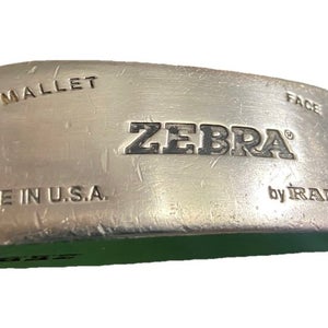 RAM Zebra Mid-Mallet Putter RH 35 Inches Steel With Label And Nice Stock Grip