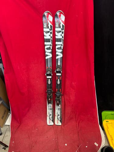 Volk unlimited AC 30 156cm all mountain skis, binding: marker wide ride, range: 266-370
