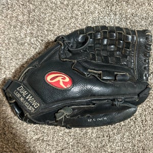 Rawlings Instinct Series IS125 12.5" RHT Black Baseball Glove Right Hand Throw