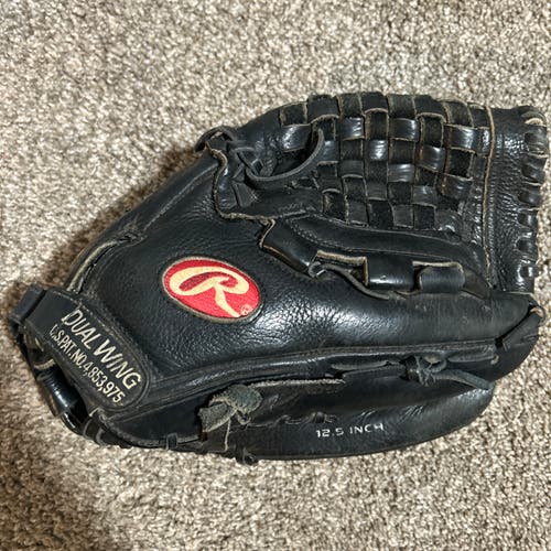 Rawlings Instinct Series IS125 12.5" RHT Black Baseball Glove Right Hand Throw