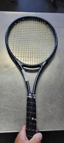 Used Prince TOURNAMENT GRAPHITE 110 Adult Tennis Racquet Black 4 3/8" 11497-S000153241