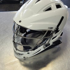 Used Cascade CS R Lacrosse Helmet White One Size 11497-S000153230