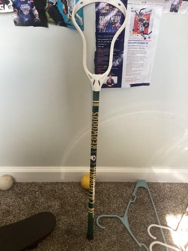 Adult Wolf Stick (New) mini wolf athletics lacrosse stick