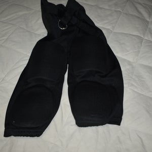 Augusta Sportswear Integrated Football Pants, Black, Youth Small