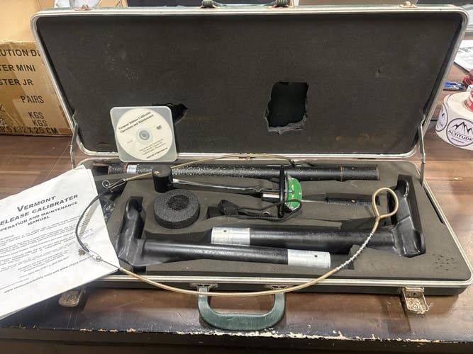 Vermont Ski Safety Release Calibrator Ski Binding Safety Testing Device.