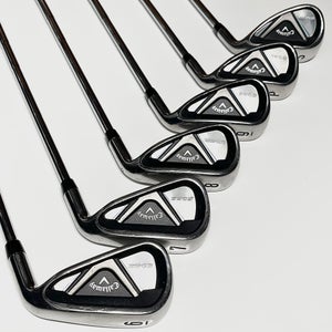 Callaway Edge Iron Set 6-9, PW, SW Right Handed Regular Flex Steel Shafts