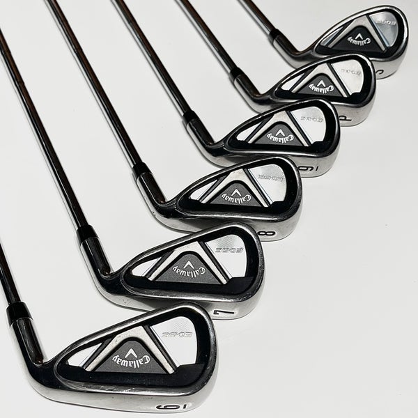 Callaway Edge Iron Set 6-9, PW, SW Right Handed Regular Flex Steel Shafts